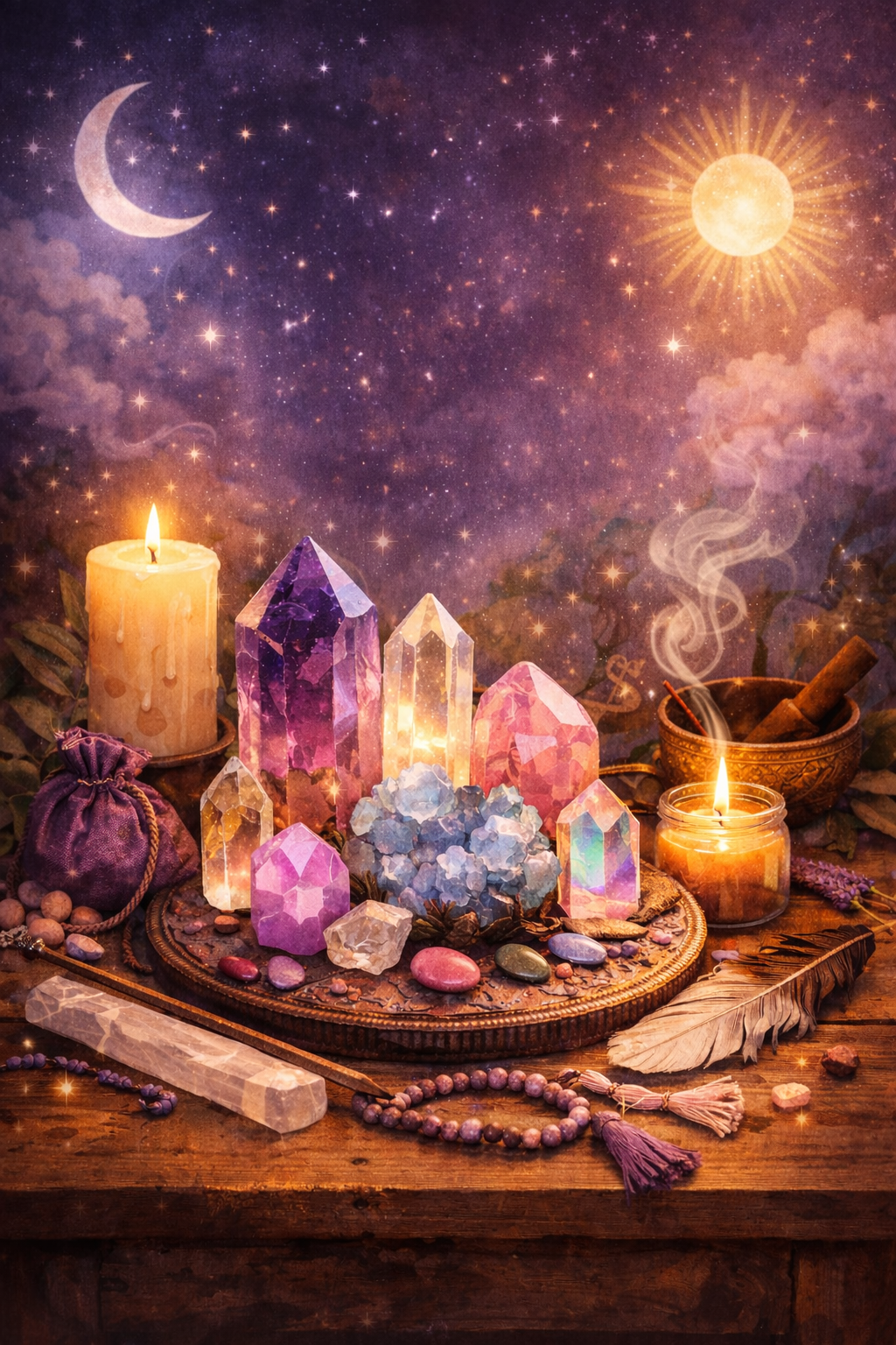 The Magic of Crystals: A Guide to Raising Your Energy and Creating Everyday Rituals