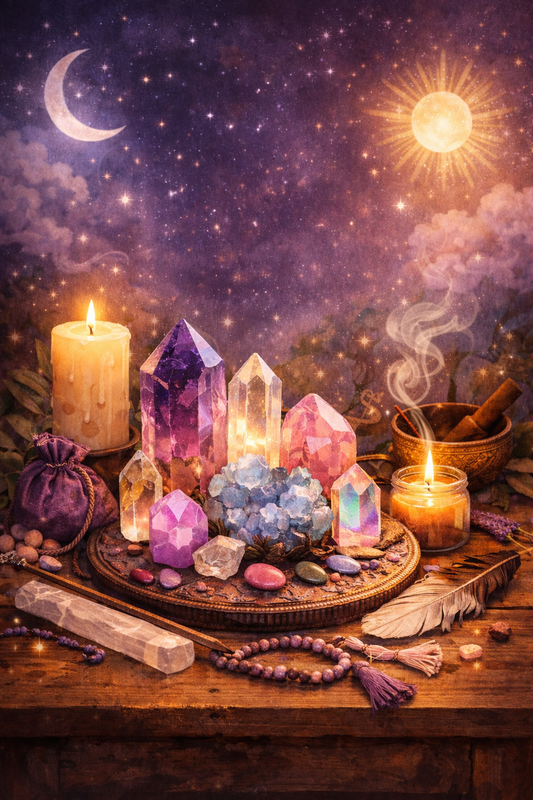 The Magic of Crystals: A Guide to Raising Your Energy and Creating Everyday Rituals