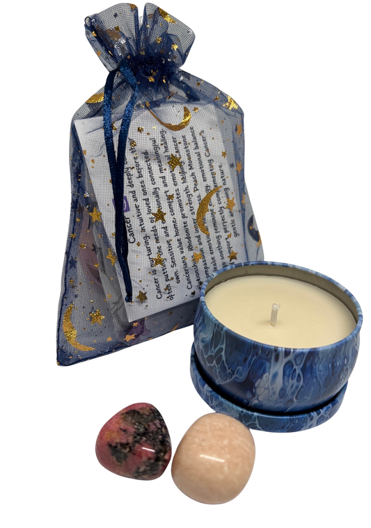 Cancer Zodiac Crystal Gift Box