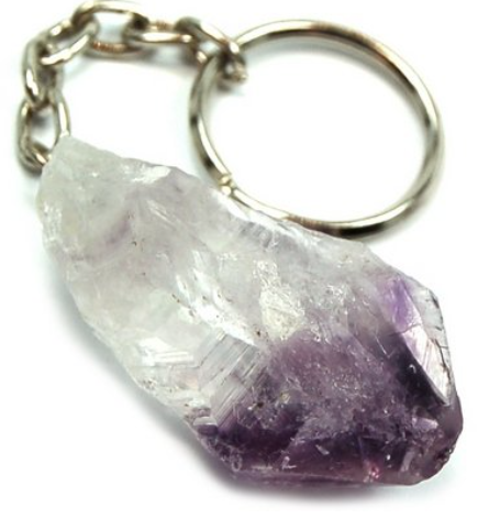 Amethyst Keyring