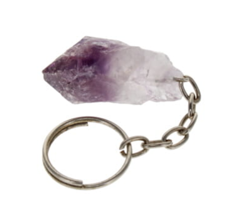 Amethyst Keyring