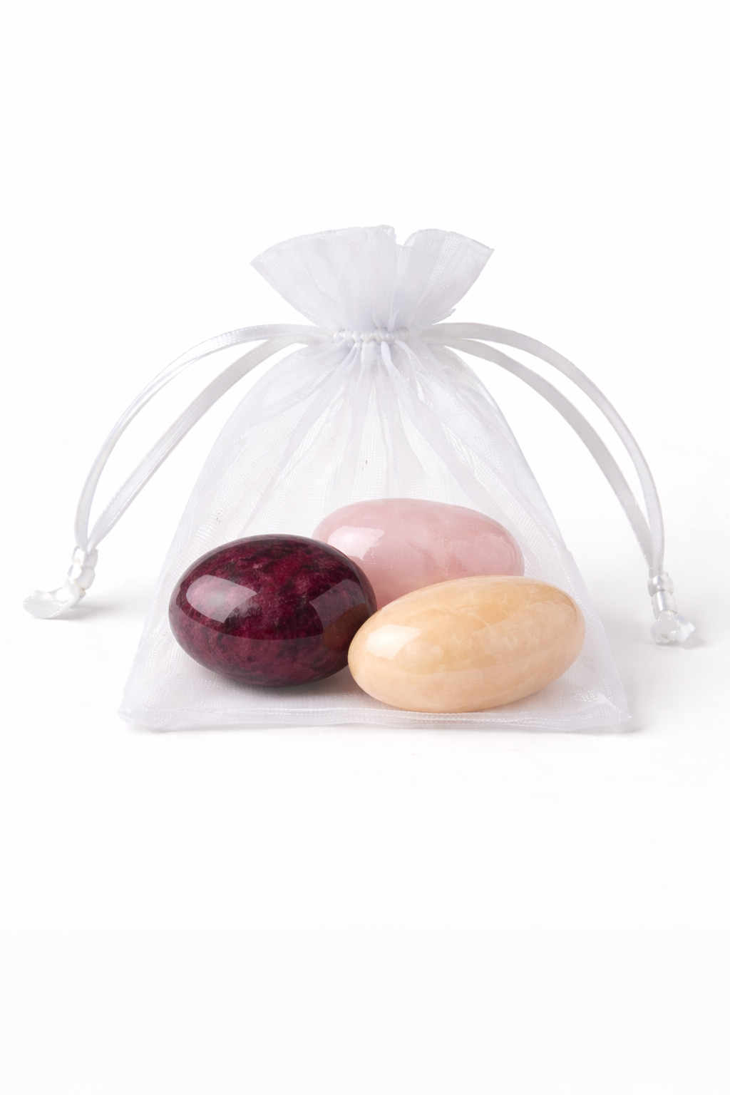 Vitality & Energy Boost Crystal Kit – Ruby, Rose Quartz & Peach Moonstone