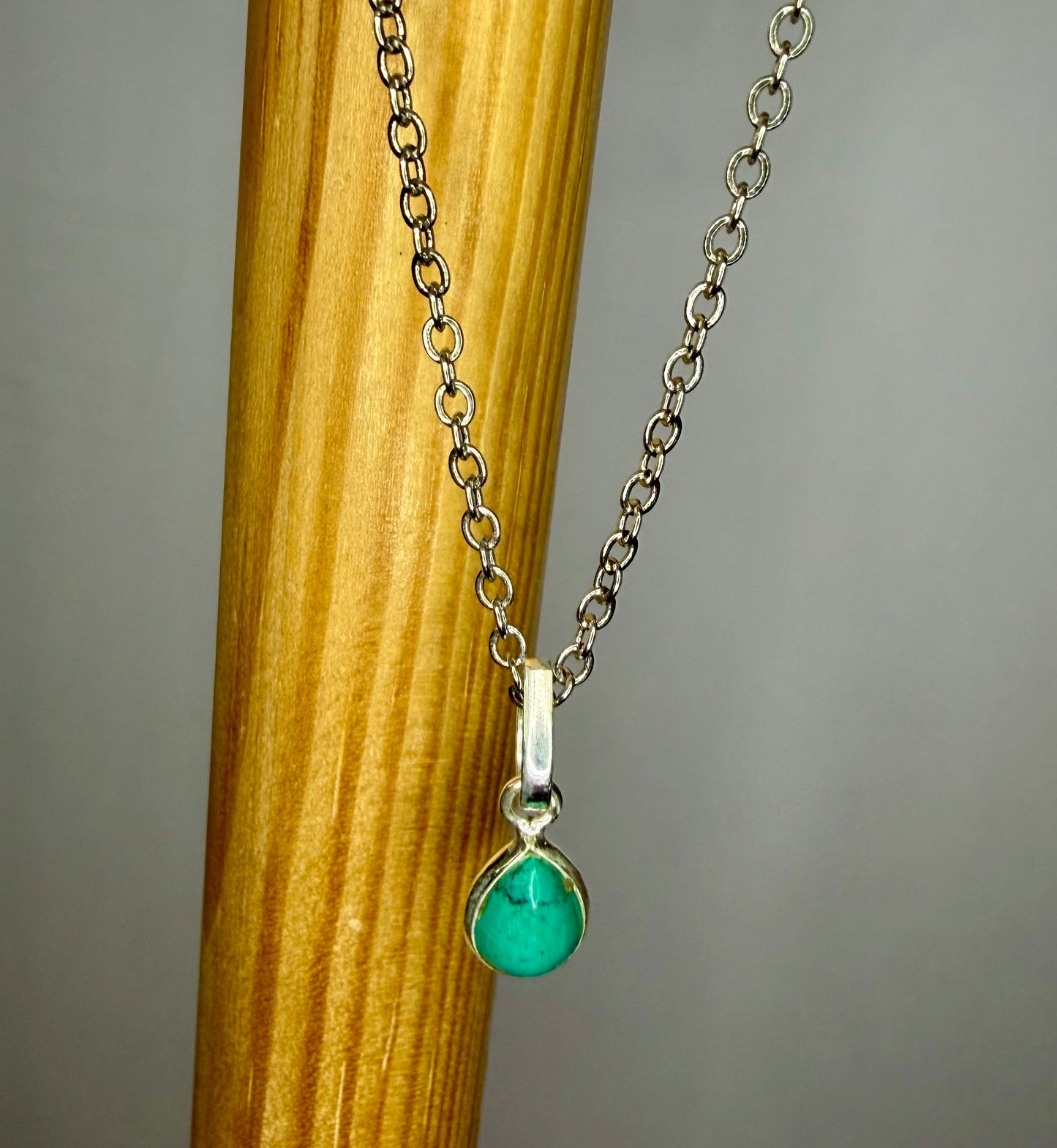 Sterling Silver Turquoise Necklace